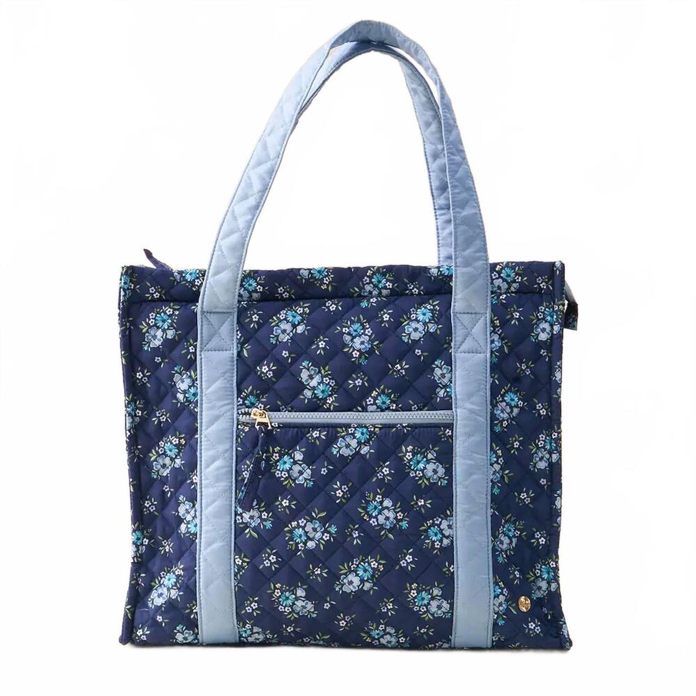 NEW THE DARLING EFFECT darling effect quilted travel tote bags in endless daydre